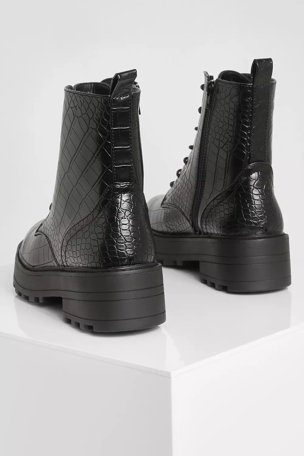 Boots discount croco minelli