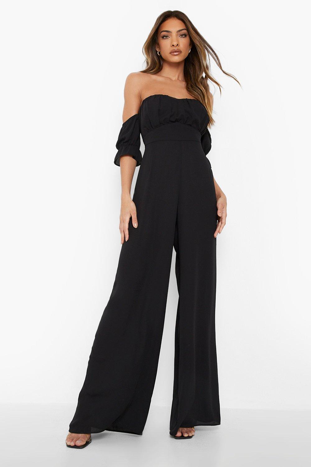 Formal off shoulder store jumpsuit