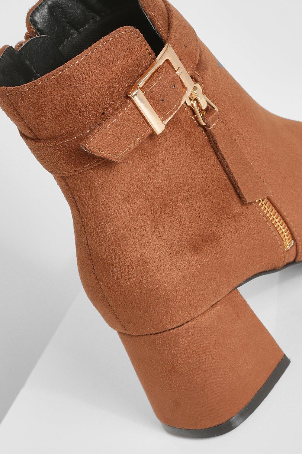 boohoo tan boots