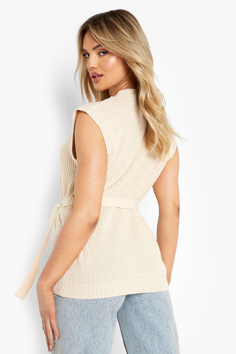 Sleeveless Cardigan