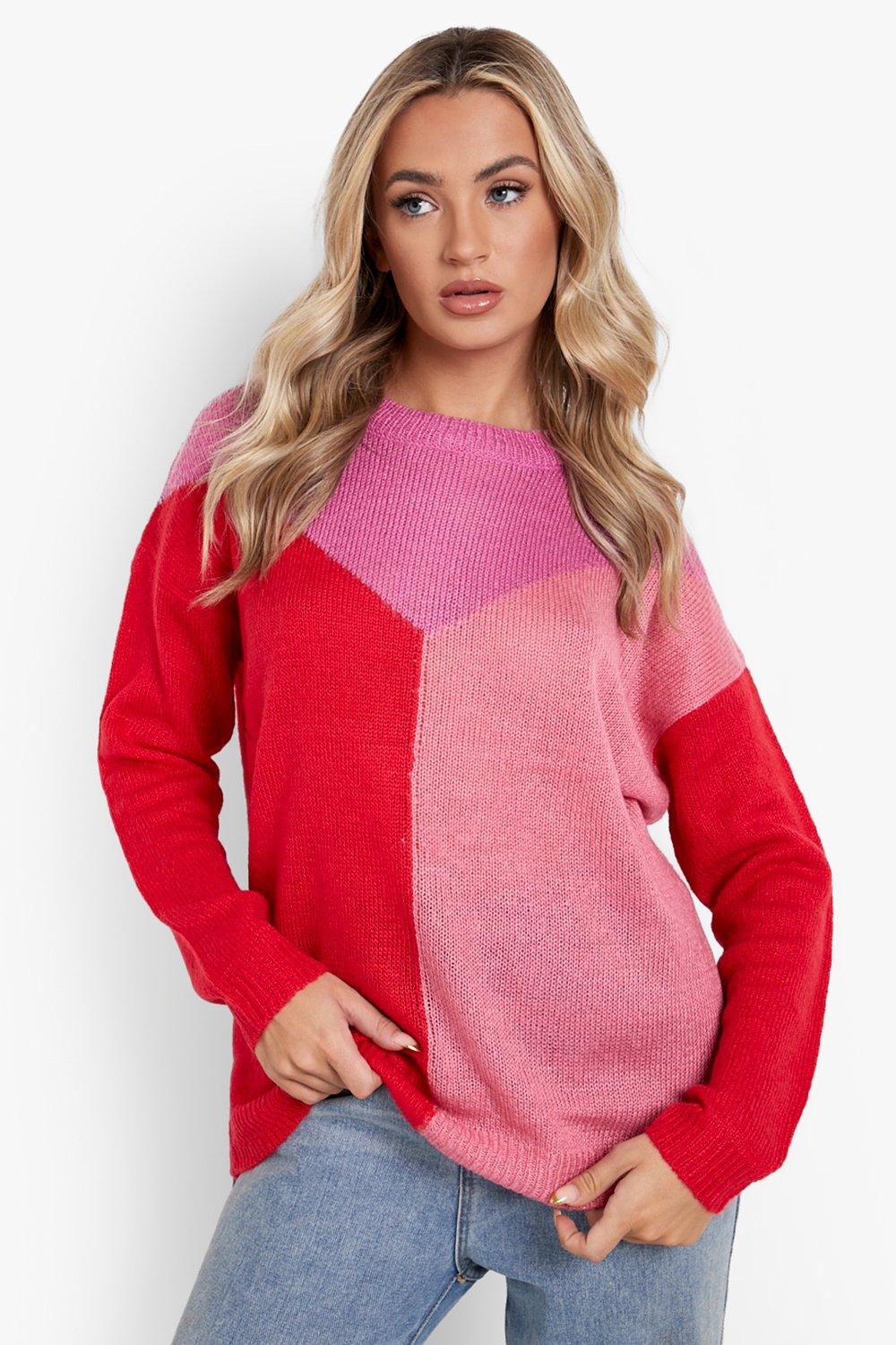 Color Block Sweater