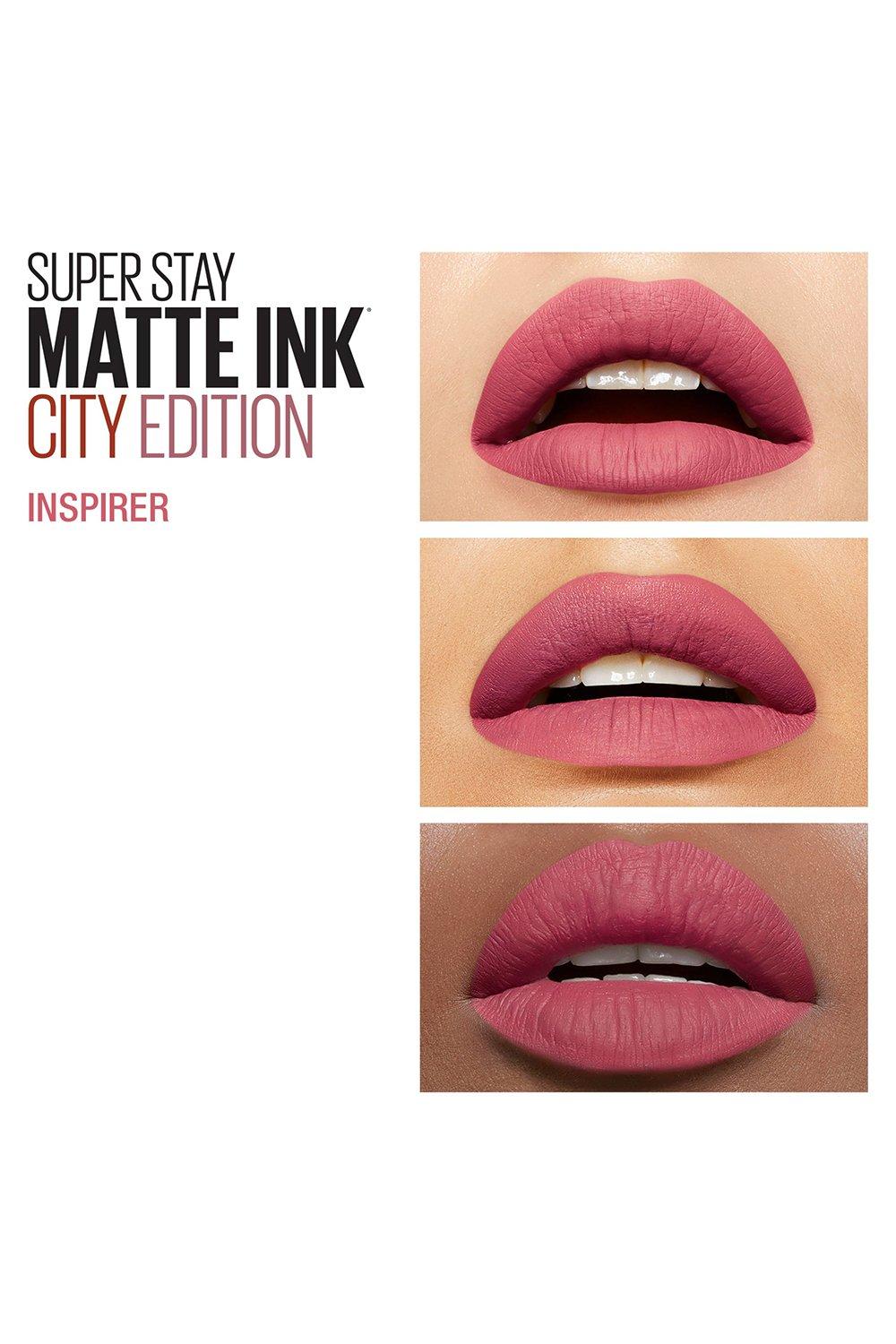 Verleiden nauwkeurig Wijzerplaat Maybelline Superstay Matte Ink Pink Liquid Lipstick 125 Inspirer | boohoo