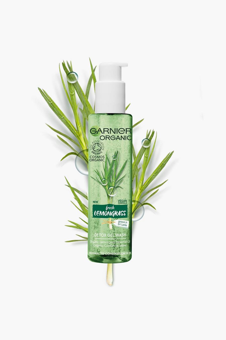 Clear Garnier Organic Lemongrass Detox Gel Face Wash 150ml image number 1