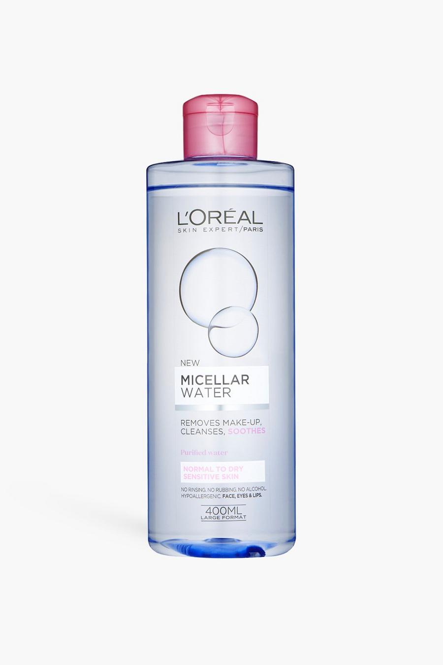 Clear L'Oréal Paris Micellar Water Makeup Remover for Normal to Dry Skin 400ml image number 1