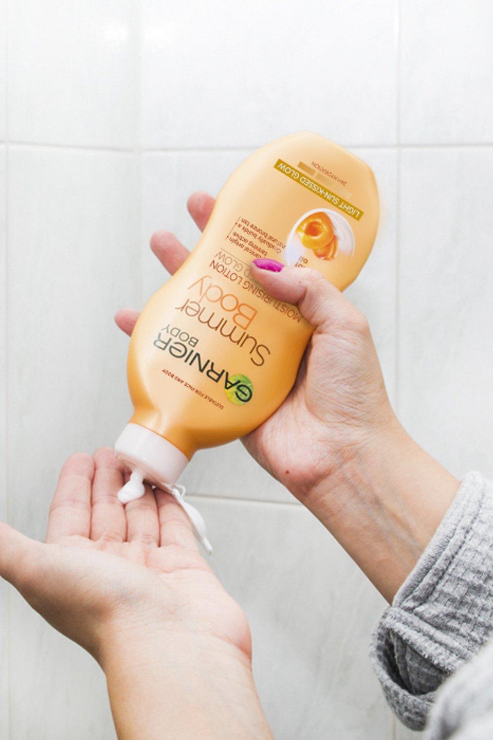 Garnier on sale tanning moisturiser