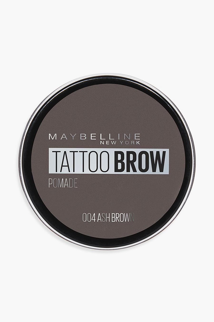 Maybelline - Gel pomata per sopracciglia Tattoo Brow Eyebrow, 04 ash brown