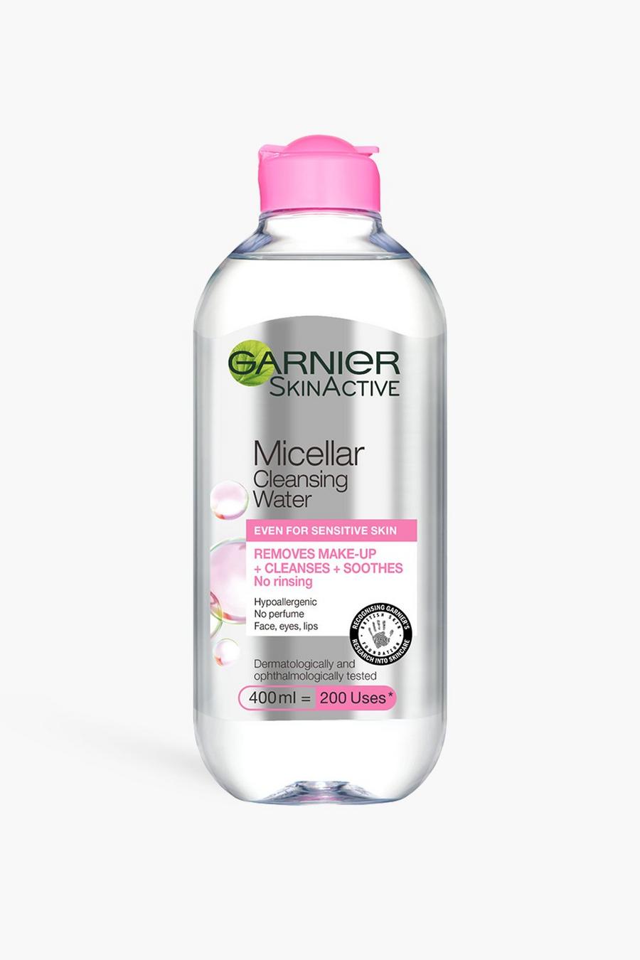 Agua micelar limpiadora para pieles sensibles de Garnier, Baby pink rosa