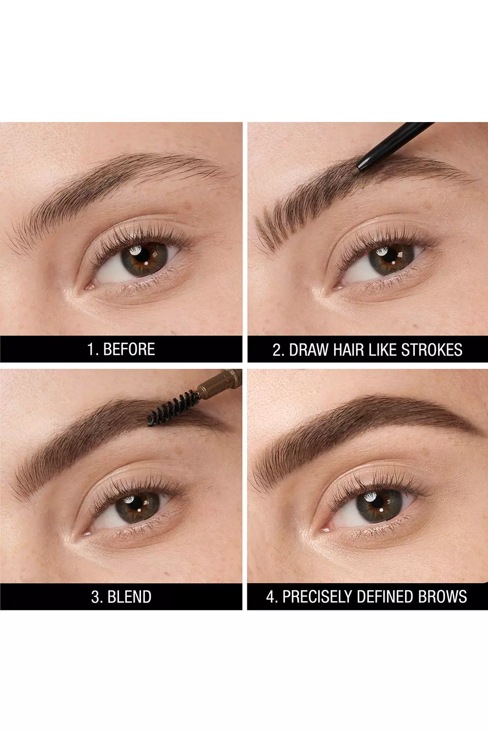 Black Maybelline Brow Ultra Slim Defining Pencil alternative image