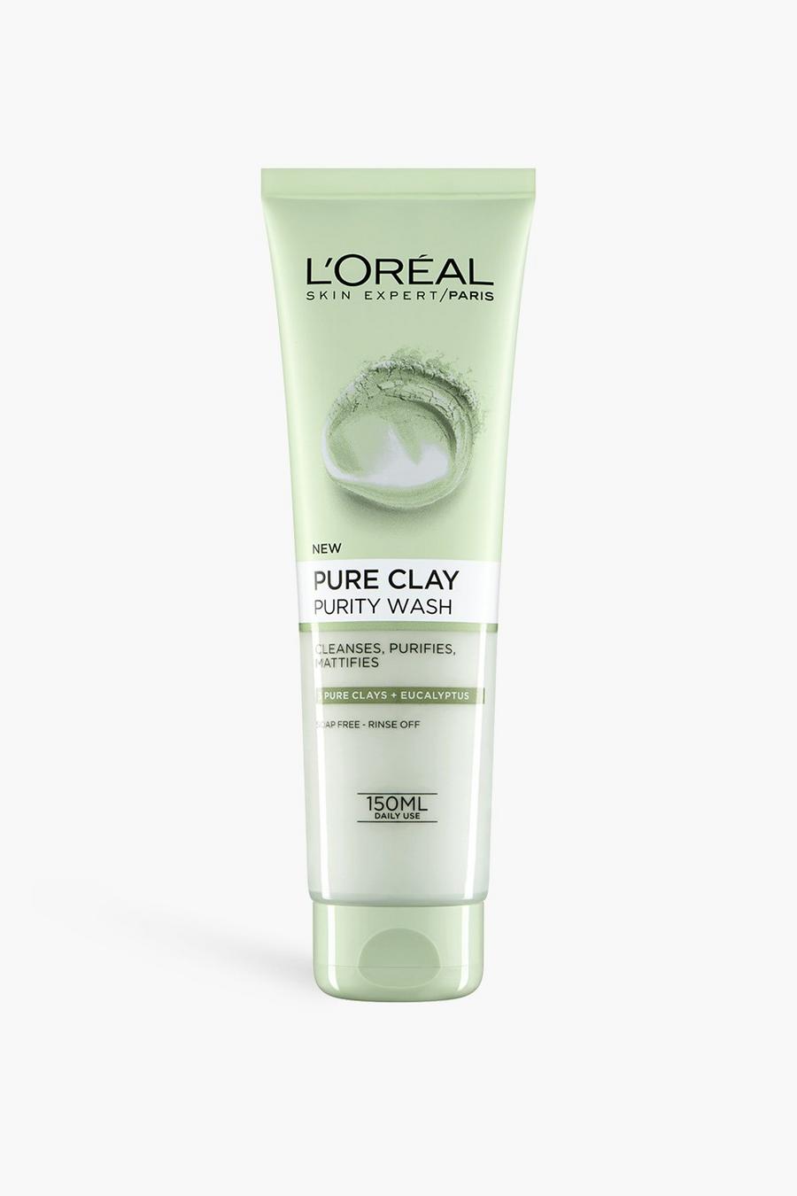Clear L'Oréal Paris Pure Clay Eucalyptus Purity Face Wash 150ml image number 1