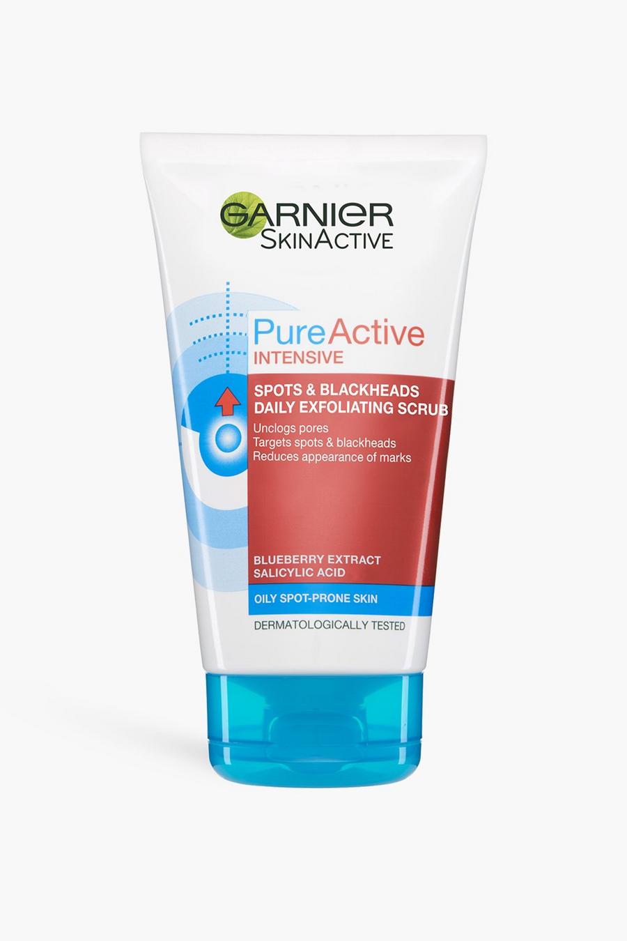 Clear Garnier Pure Active Blackhead Face Scrub image number 1
