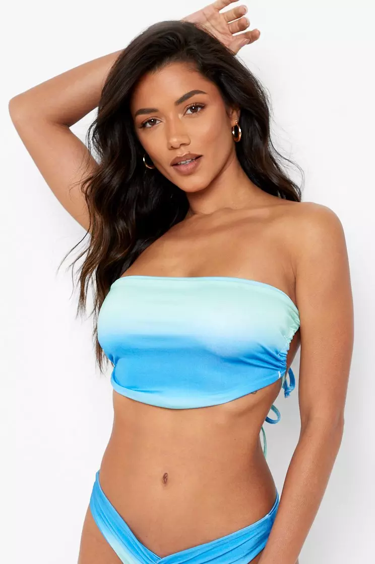 Scarf bathing store suit top