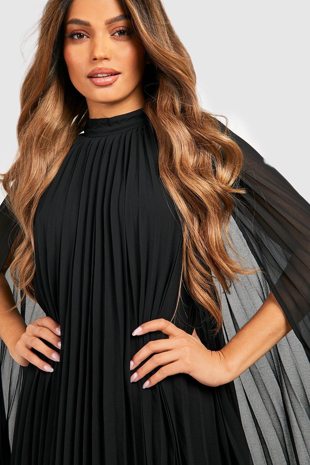 Robe trapeze noir sale