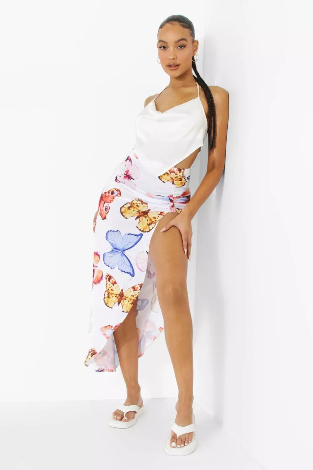 Butterfly hot sale maxi skirt