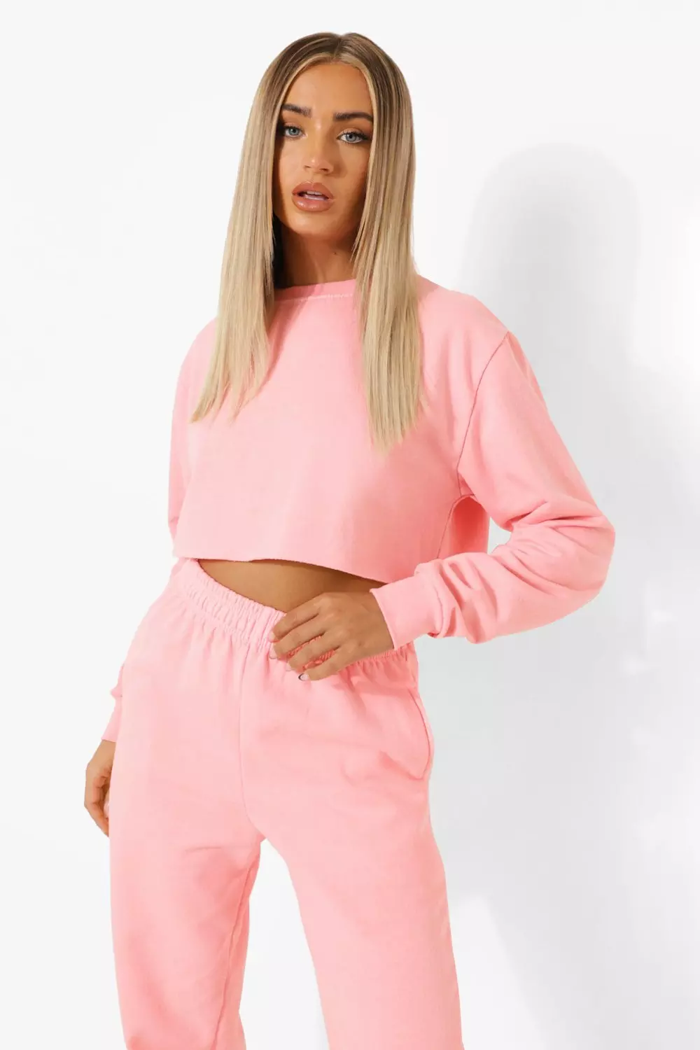 Cropped cheap neon sweater