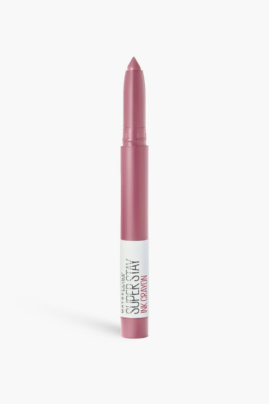 Pink Maybelline Superstay Matte Crayon Lipstick 30 image number 1