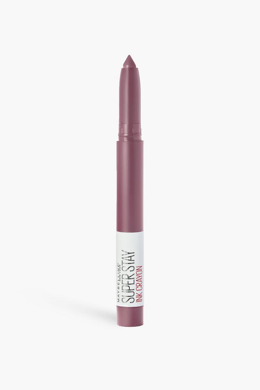 Pink Maybelline Superstay Matte Ink Crayon Lipstick 25 Stay Exceptional image number 1