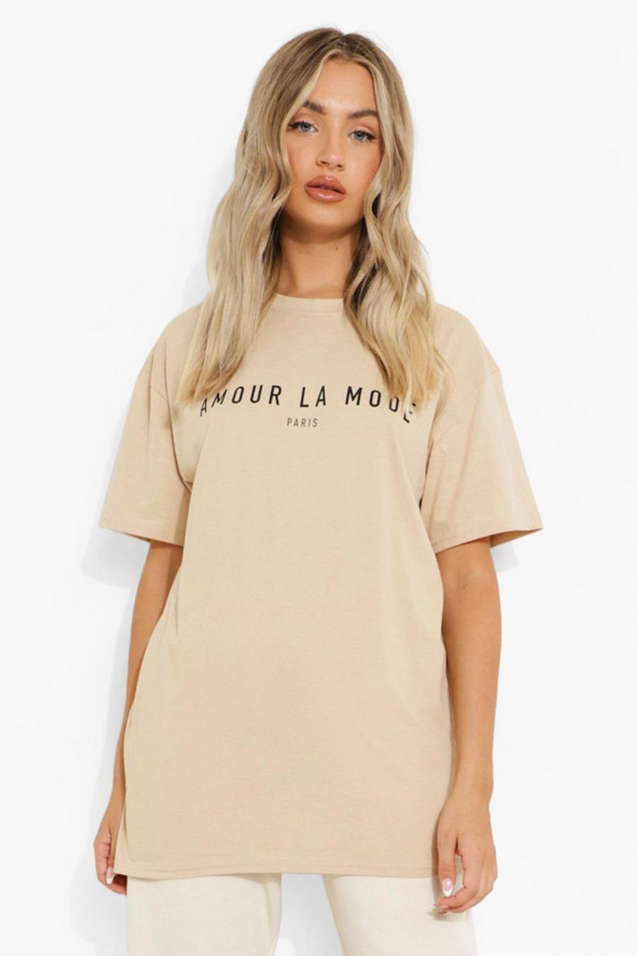 Sand Amour La Mode Oversize t-shirt image number 1