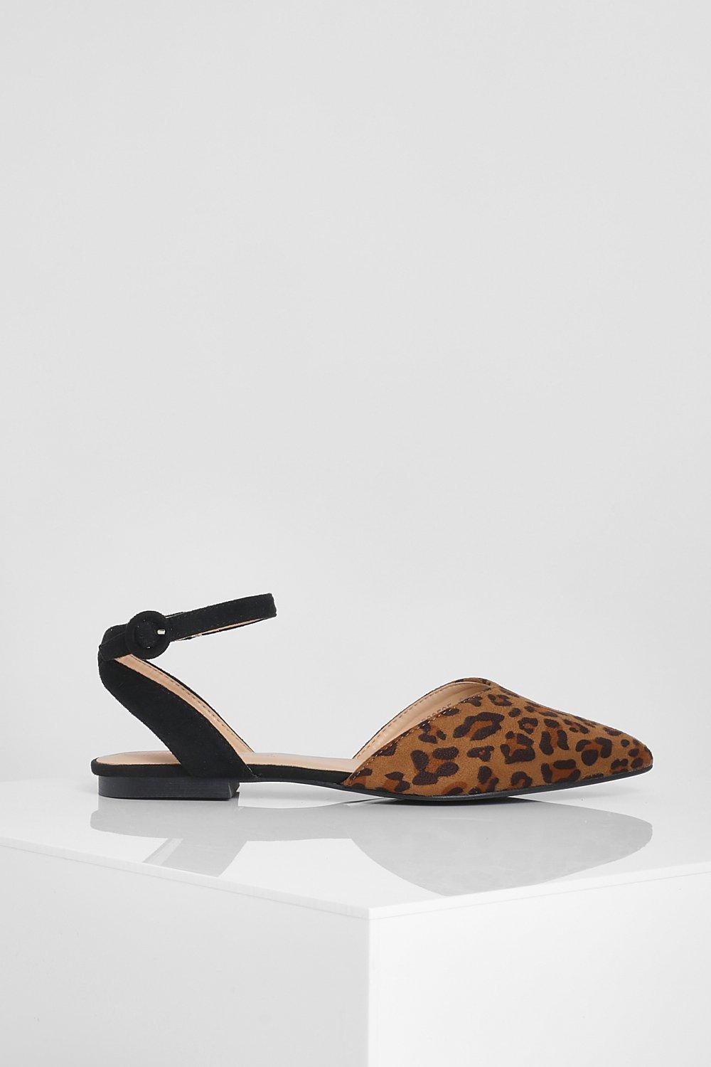 Boohoo on sale leopard shoes