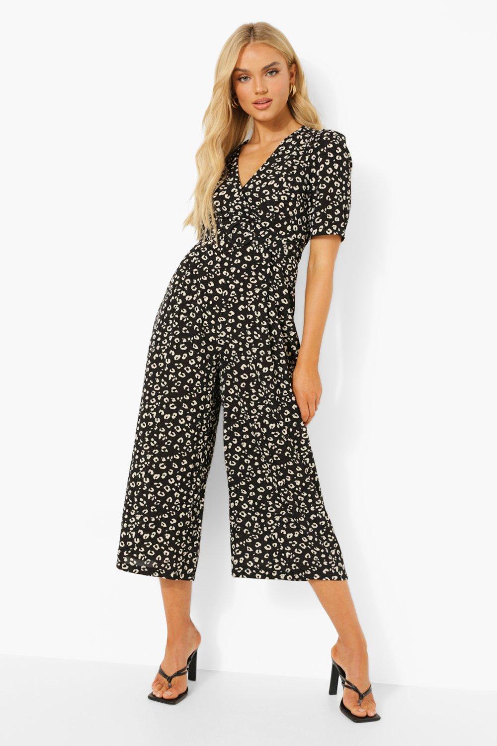 Culotte jumpsuit with ankle boots shop