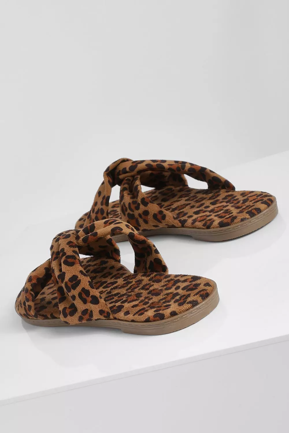 Wide fit best sale leopard sandals