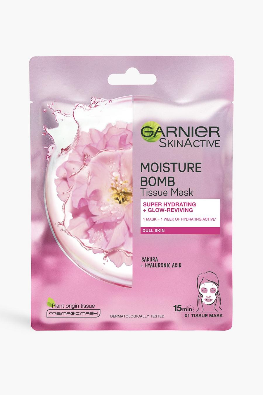 Garnier - Masque en tissu hydratant, Pink rosa