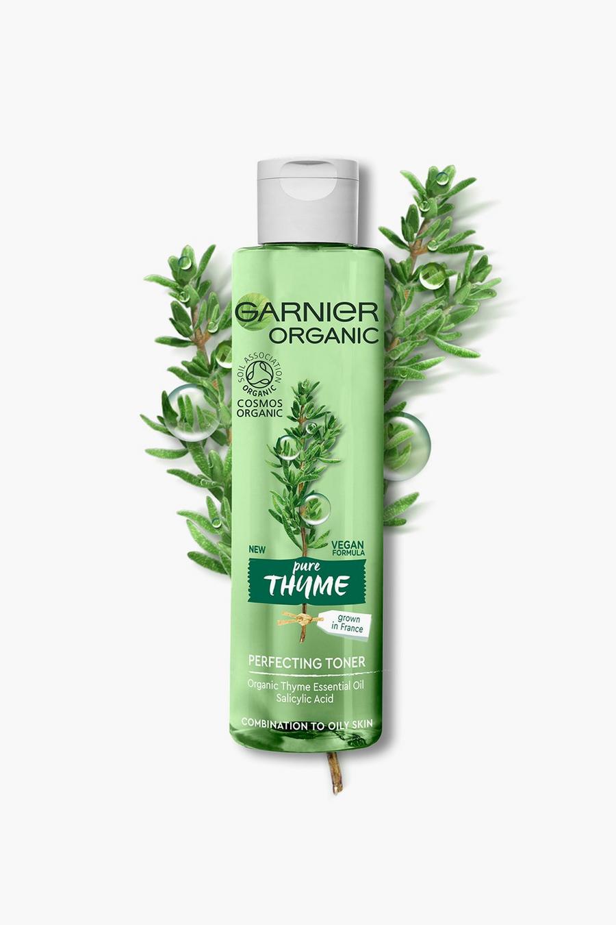 Green vert Garnier Organic Thyme Perfecting Toner 150ml