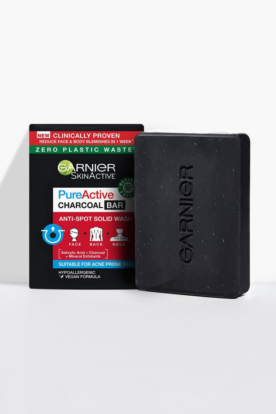 שחור negro Garnier Skinactive Pure Active Charcoal Bar - סבון פחם 
