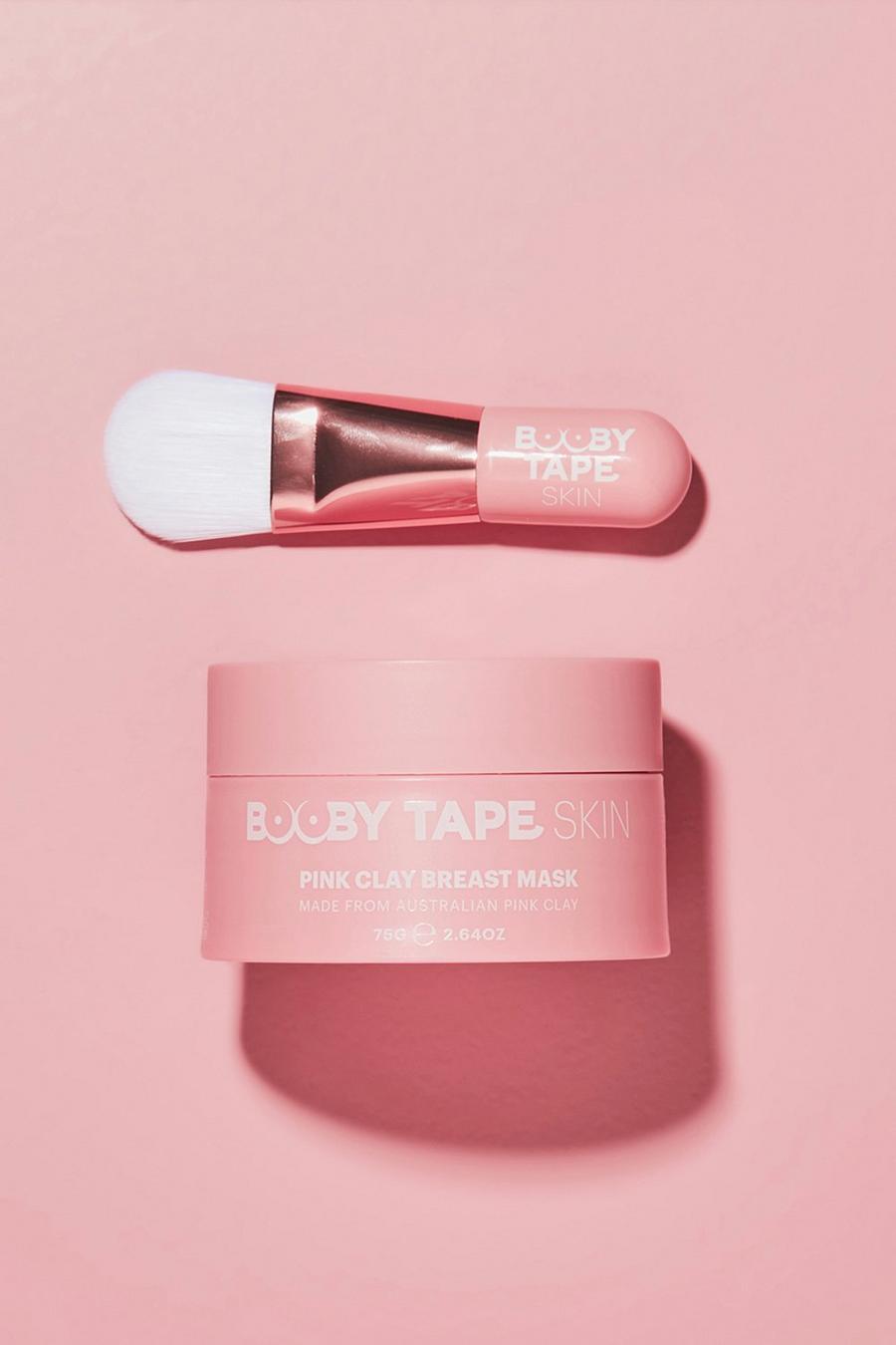 Booby Tape Brust Clay Maske mit Pinsel, Baby pink image number 1