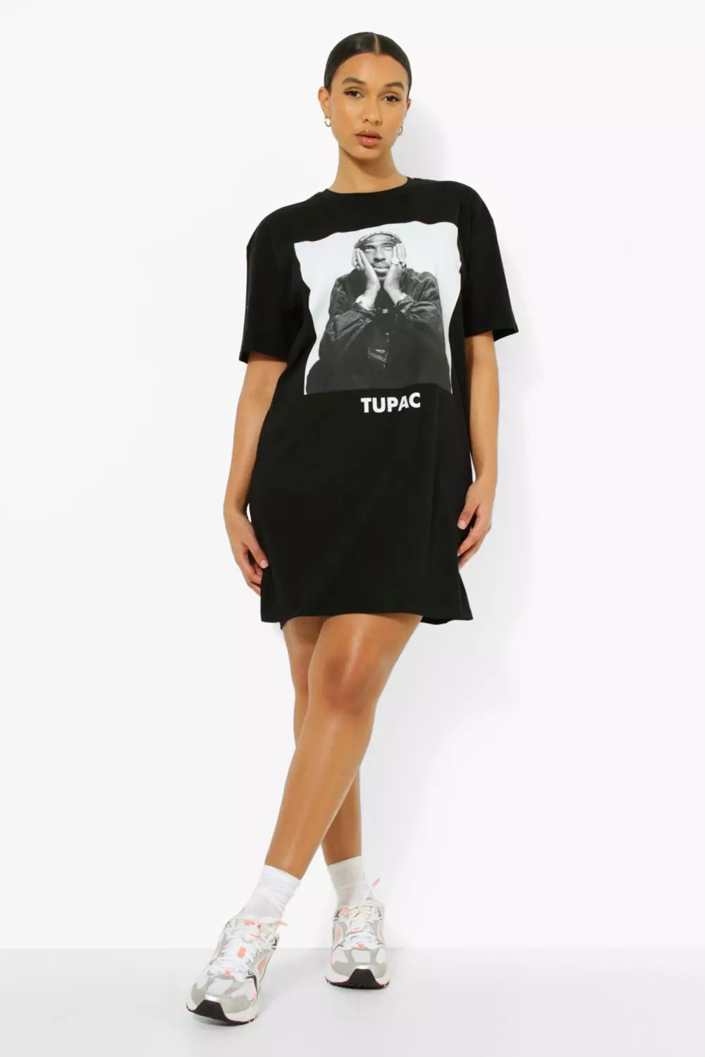 T shirt hot sale dress tupac