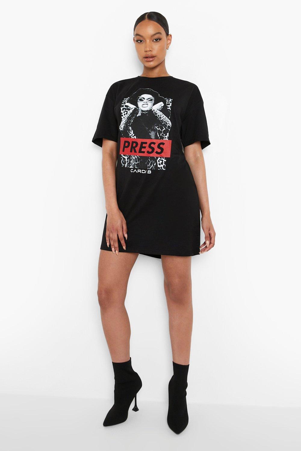 cardi b press t shirt