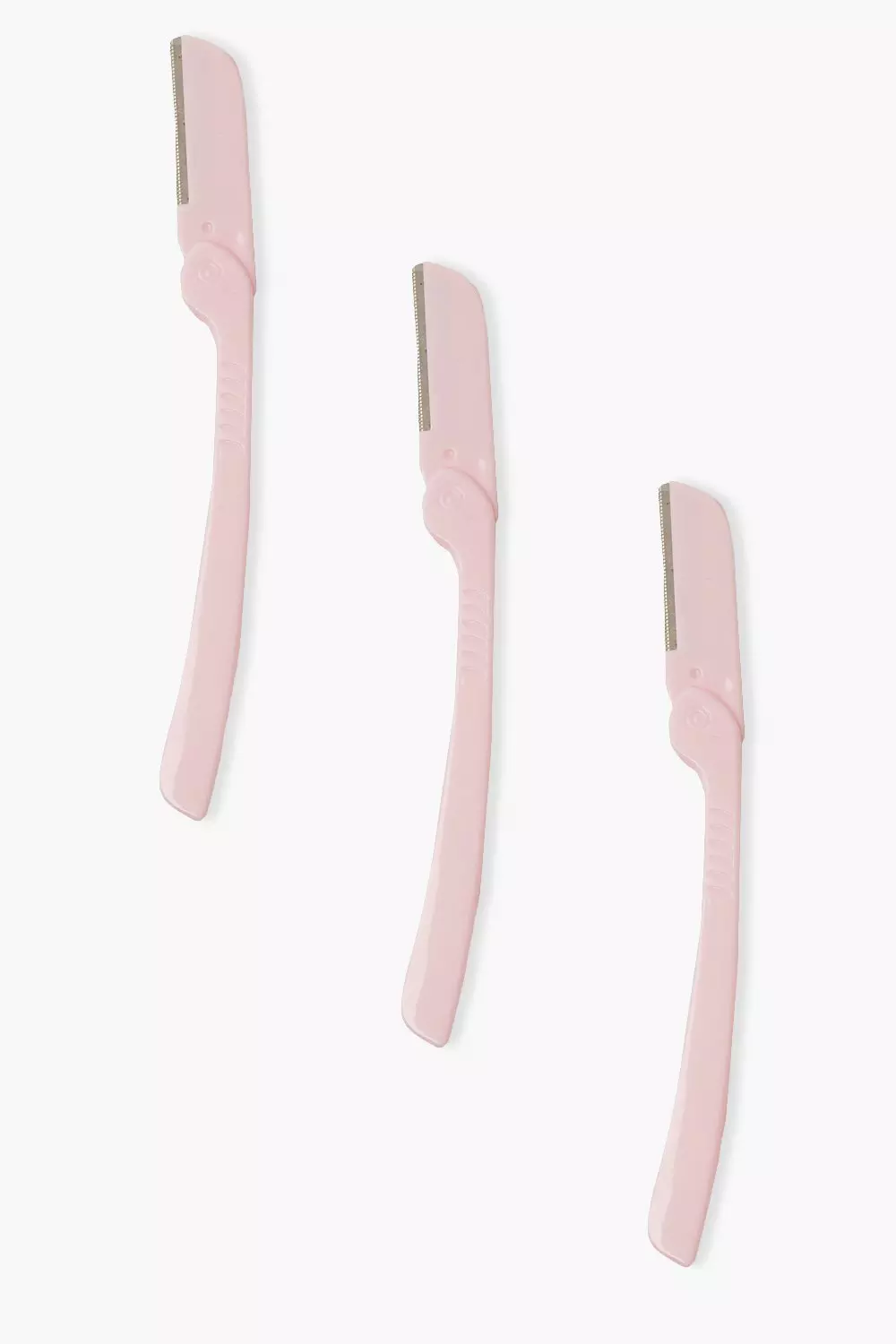 Pink Eyebrow Razor 3 Pack alternative image