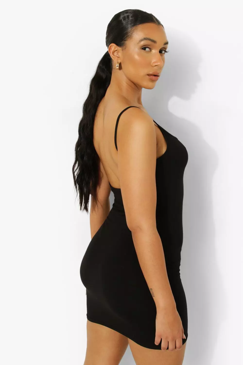 Strappy open hotsell back dress