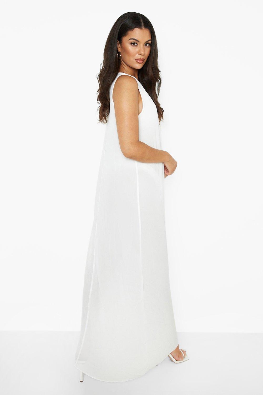 maxi tassel dress