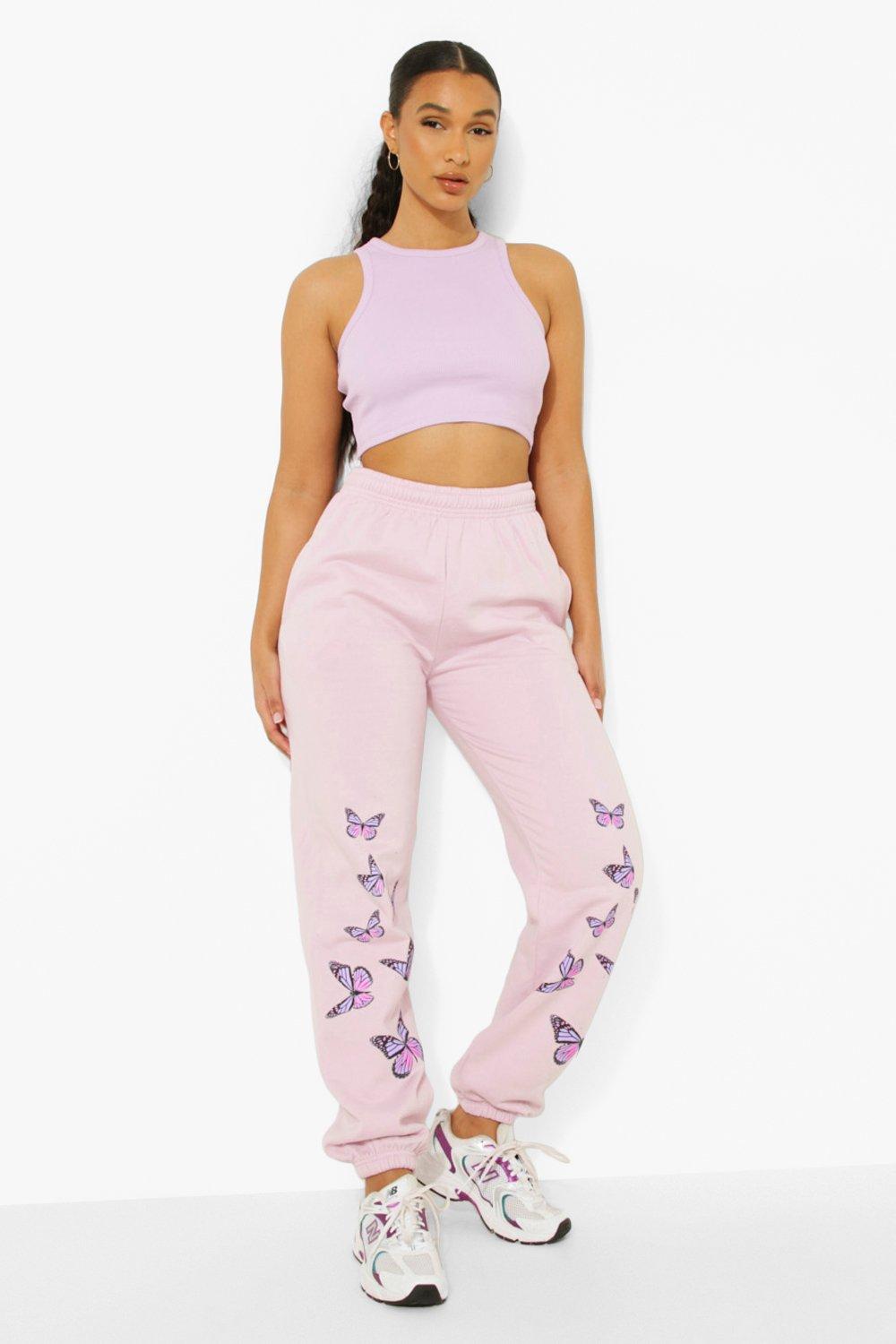 Missguided best sale butterfly joggers