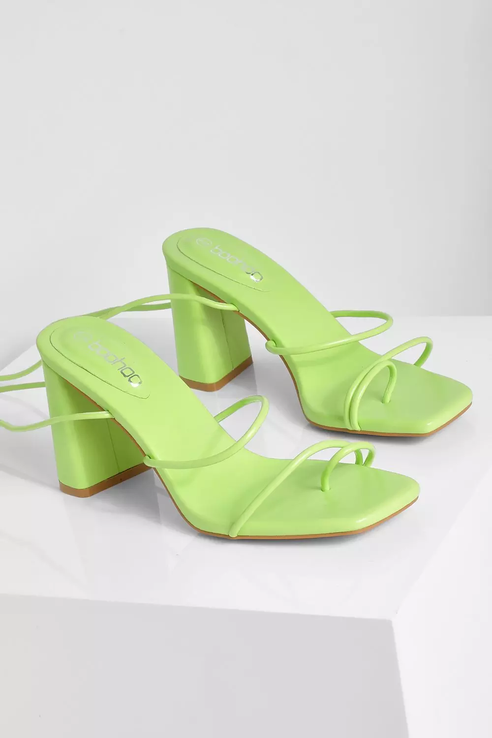 Neon lace hot sale up sandals