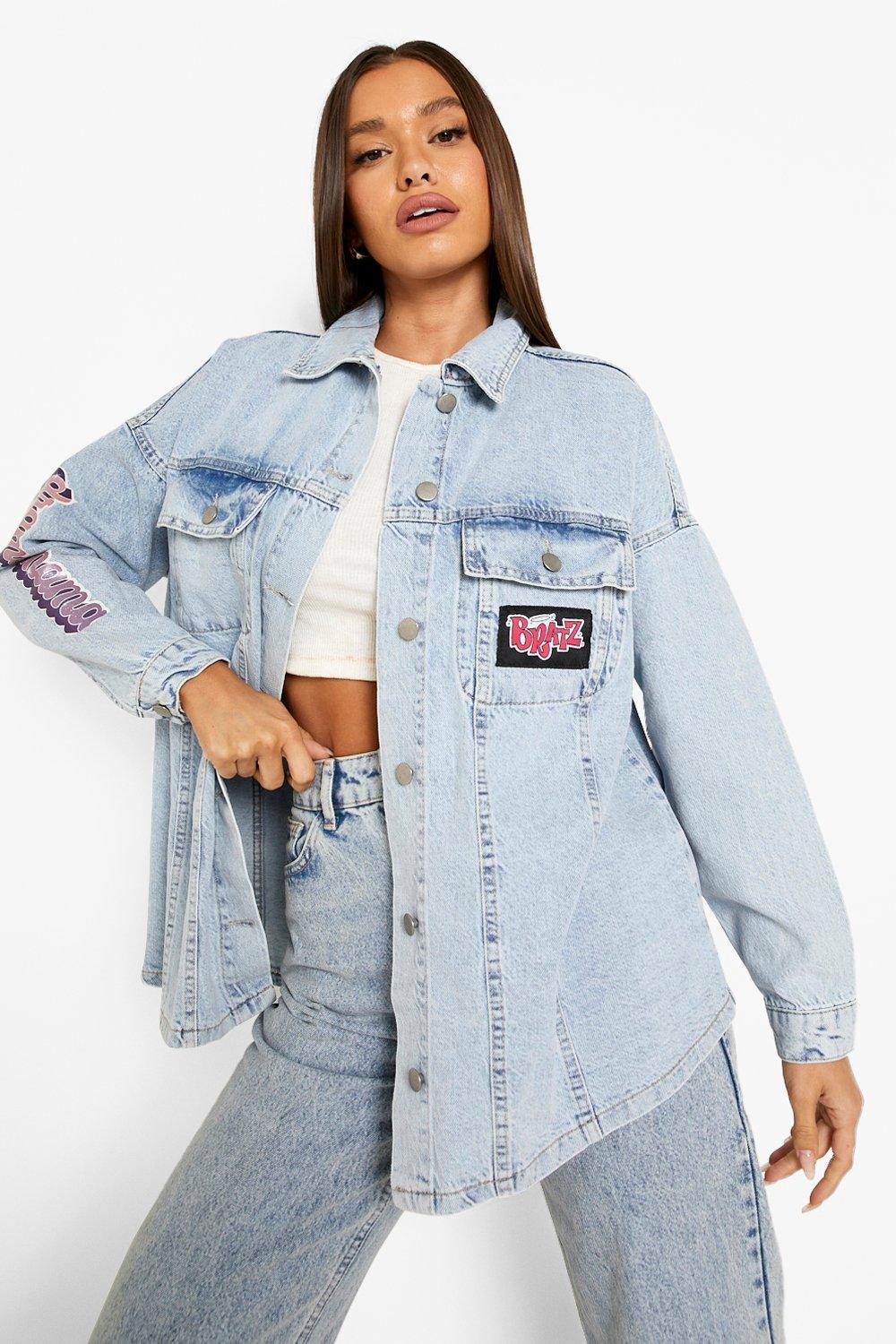 Missguided Purple Oversized Washed Denim Jacket  Denim fashion women, Denim  outfit, Denim fashion