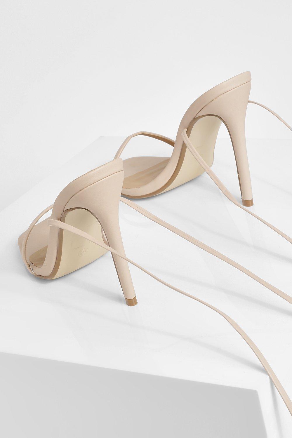 Nude thin heels hotsell