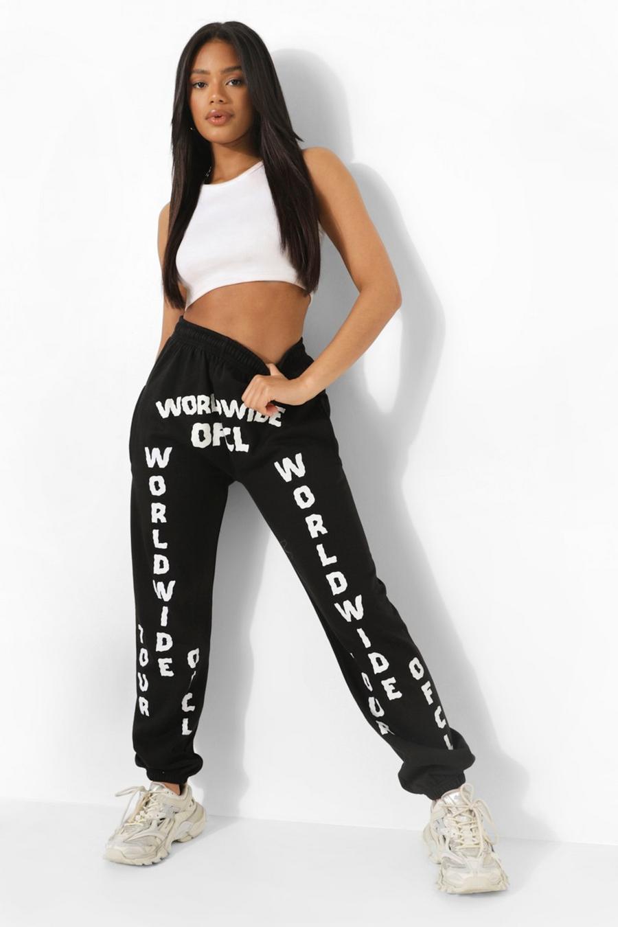 Black Worldwide Ofcl Joggers image number 1