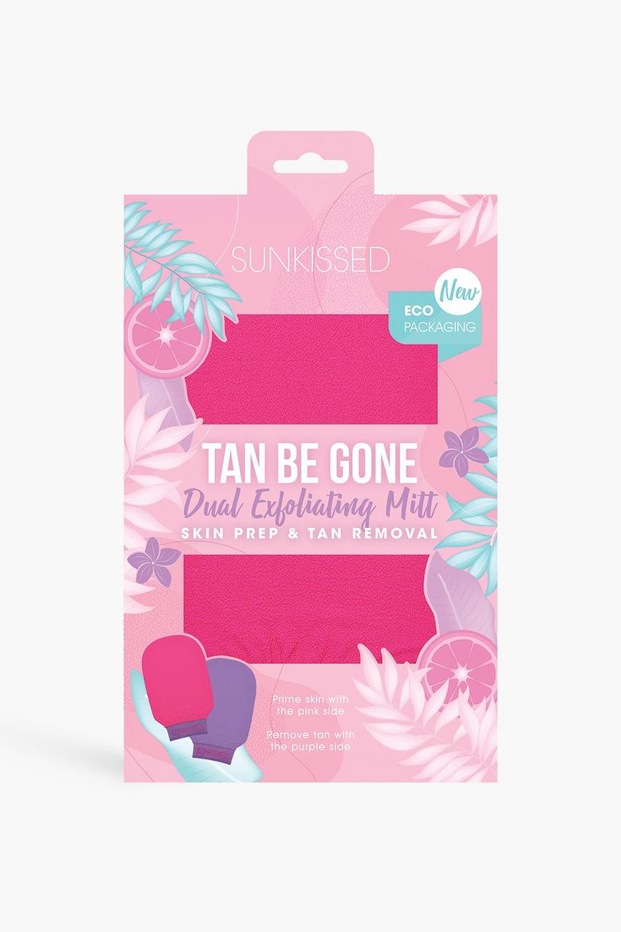Hot pink Dubbelzijdige Sunkissed Tan Be Gone Scrub Handschoen image number 1