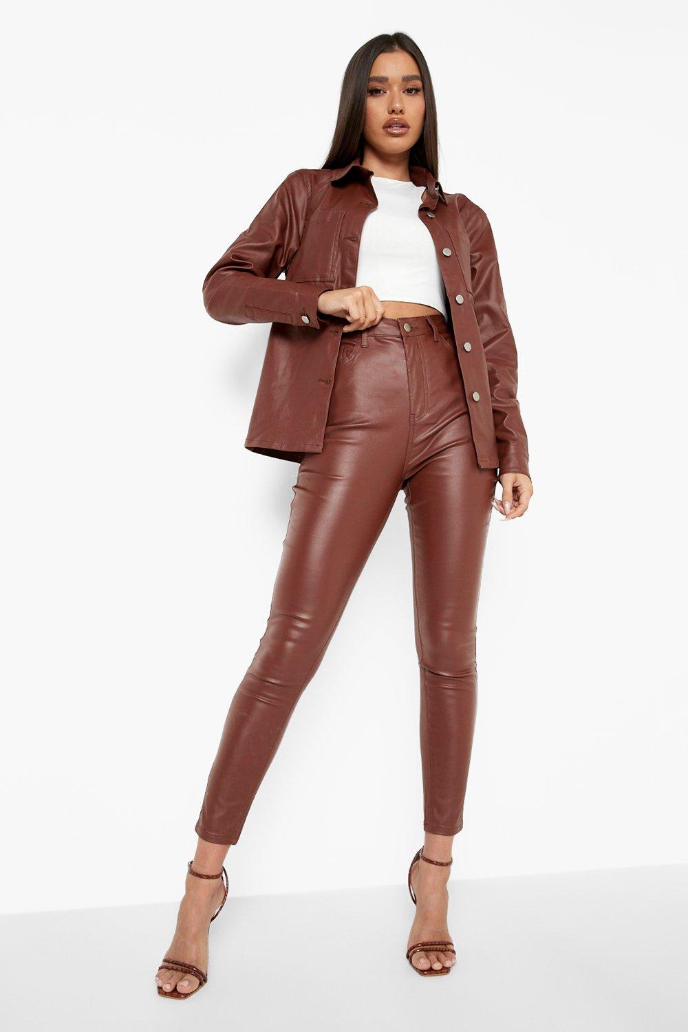 chocolate brown shacket