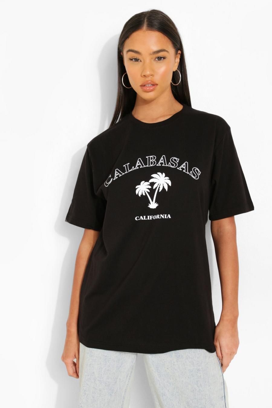 Black Calabasas Oversize t-shirt image number 1
