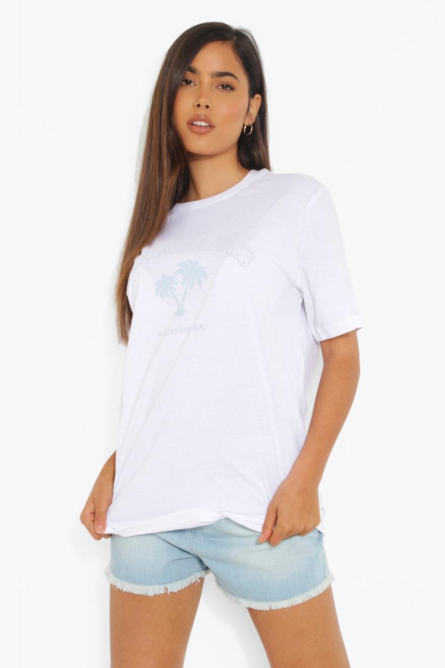 White Calabasas Oversize t-shirt image number 1