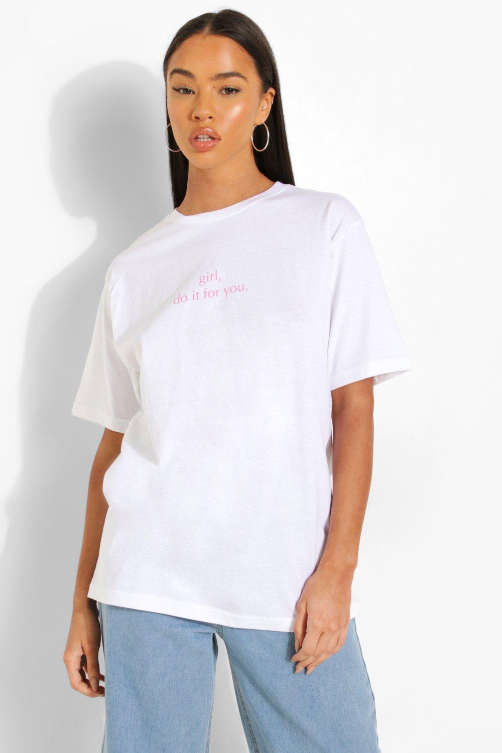 baggy white t shirt