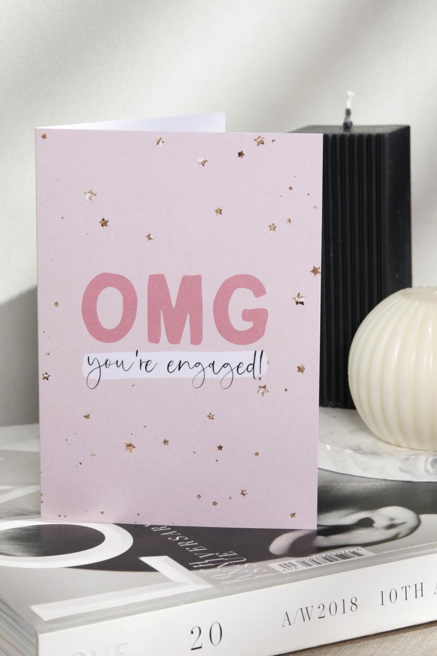 Pink Peechy - Omg You're Engaged Card image number 1