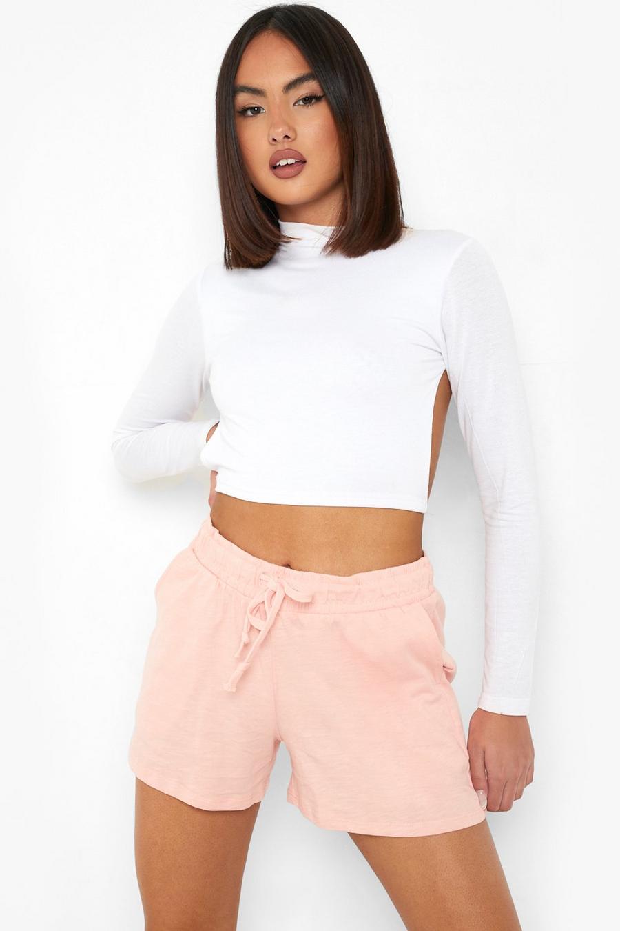 Shorts mit elastischem Bund, Pink image number 1