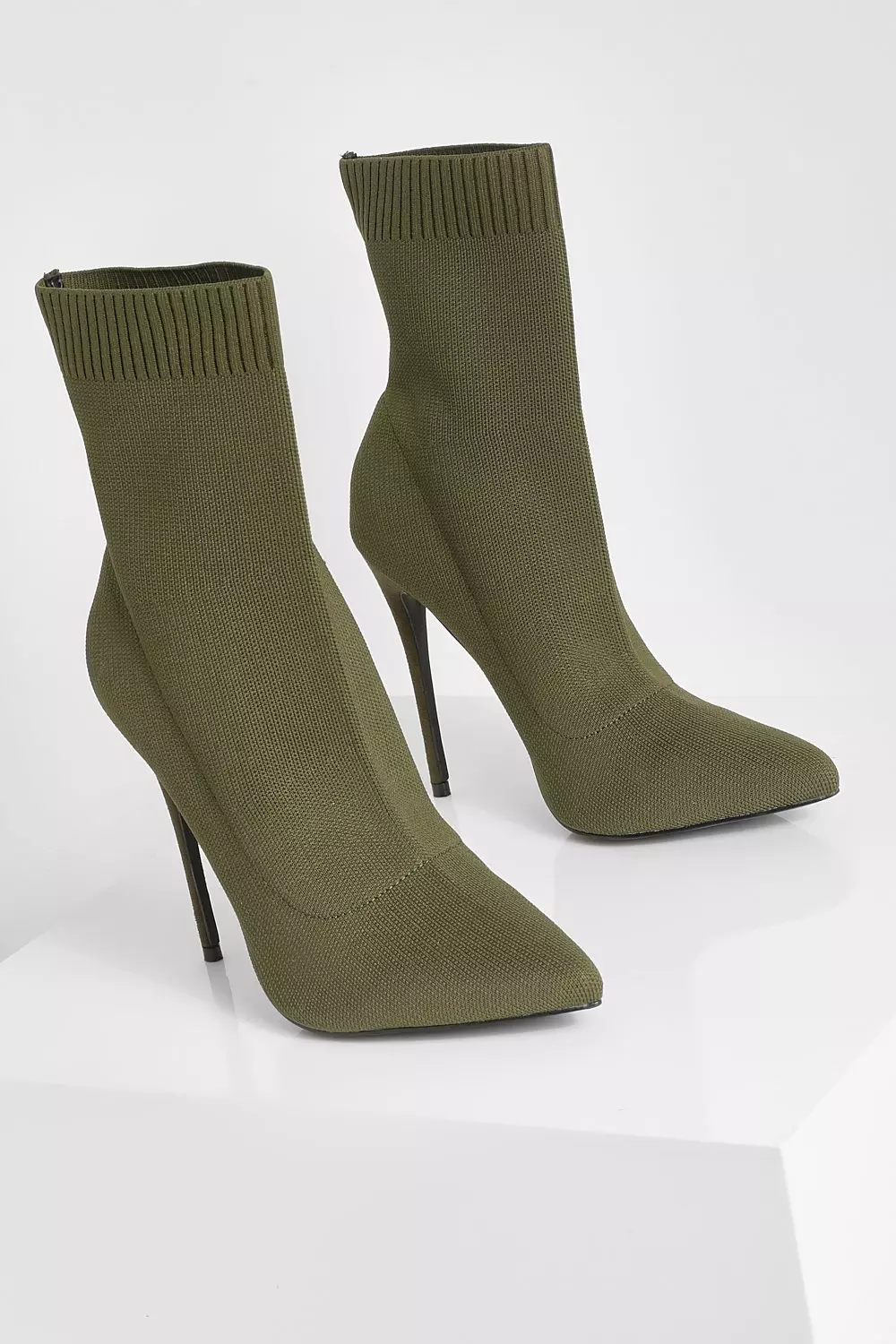 Sock sale boots khaki