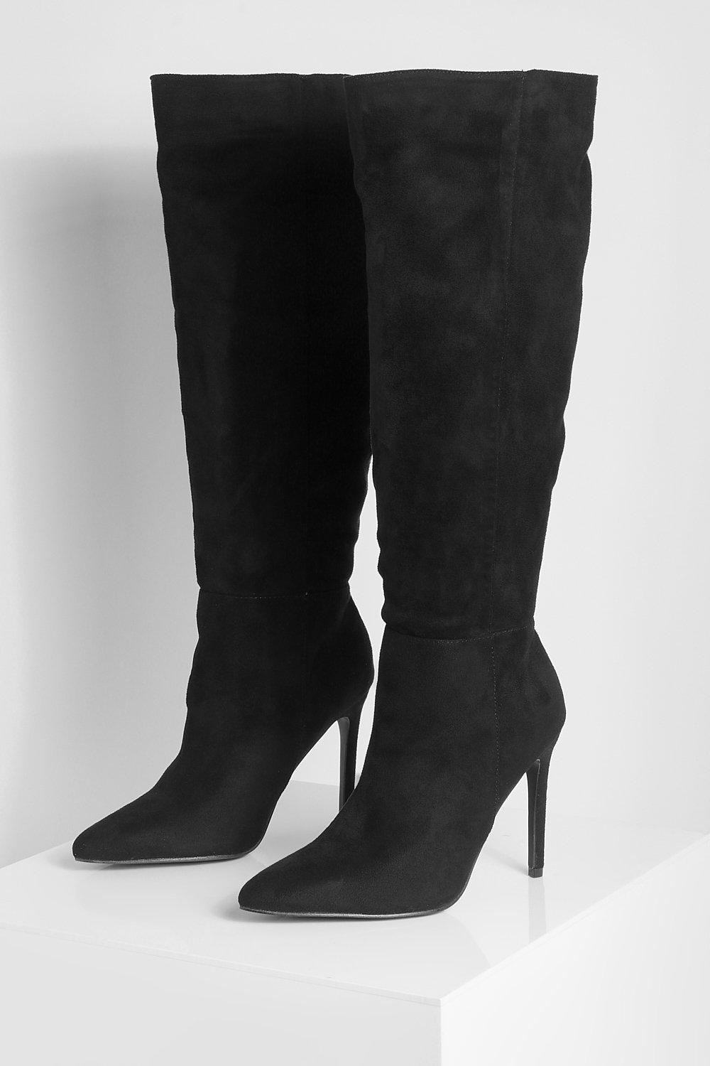 Wide fit store stiletto boots