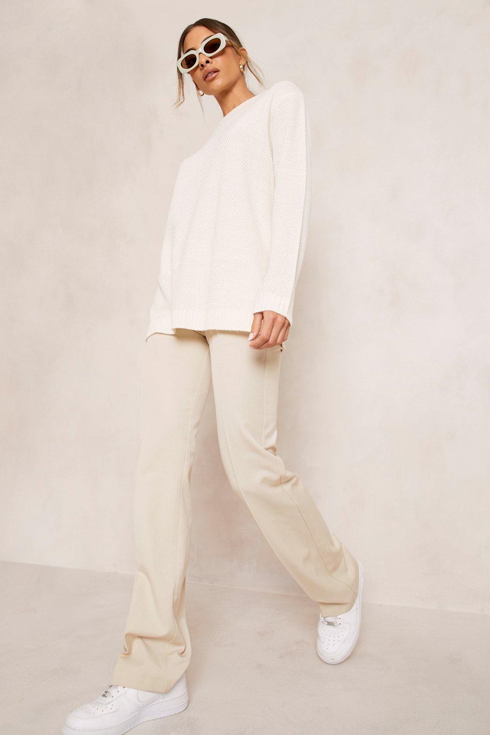 White Lightweight Jumper