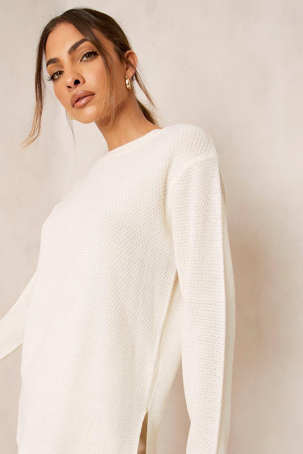 Lightweight white clearance jumper