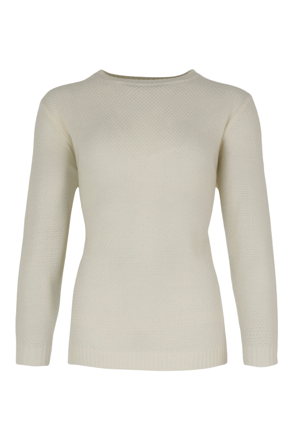 White Lightweight Jumper